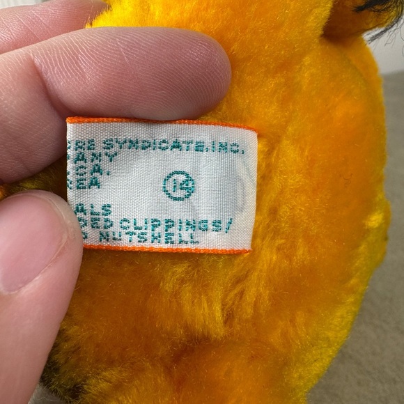 Vintage 1981 Dakin Garfleid Small 5inch Plush Grumpy Cat - Picture 6 of 8